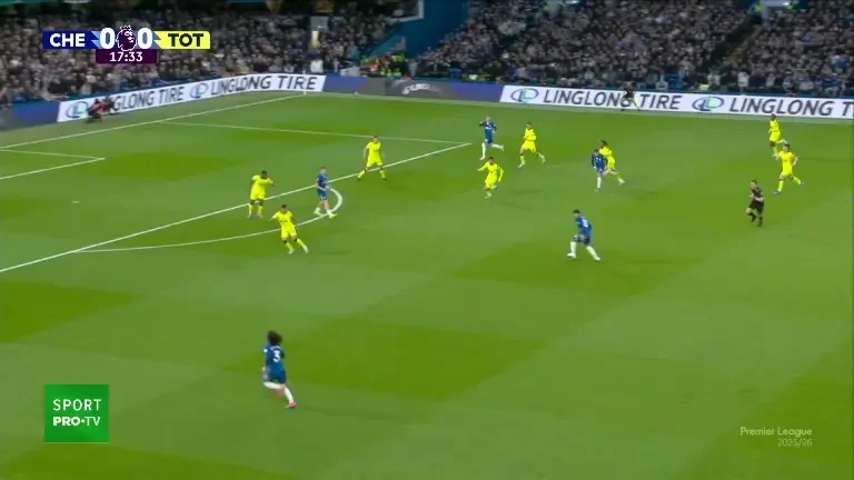 Deschidere de scor în Chelsea - Tottenham după un eurogol!