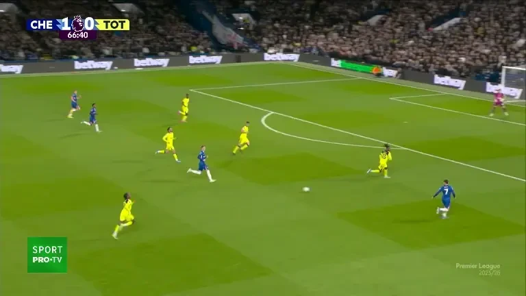 S-a marcat al doilea gol în Chelsea - Tottenham, după o acțiune de manual, exclusiv pe VOYO