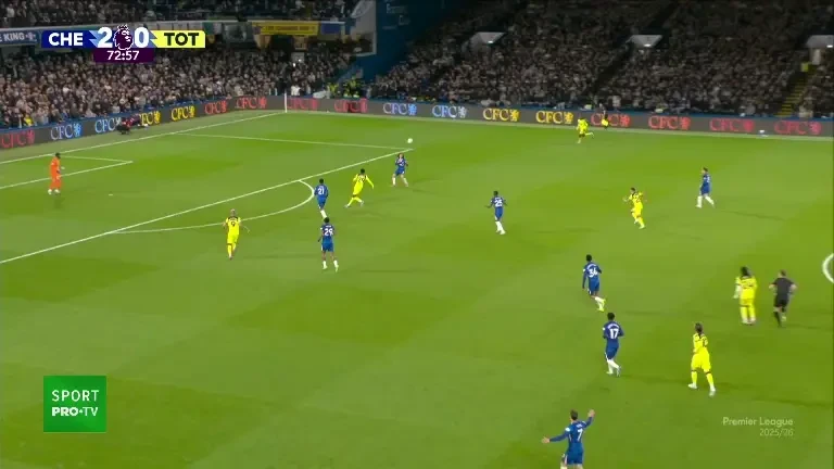 Al treilea gol din Chelsea - Tottenham, meci exclusiv pe VOYO