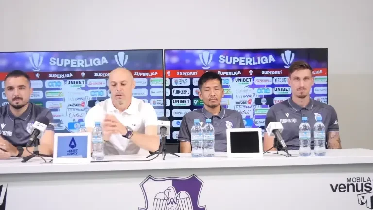 Bogdan Andone, conferință înainte de CFR - FC Argeș (20 mai 2026)