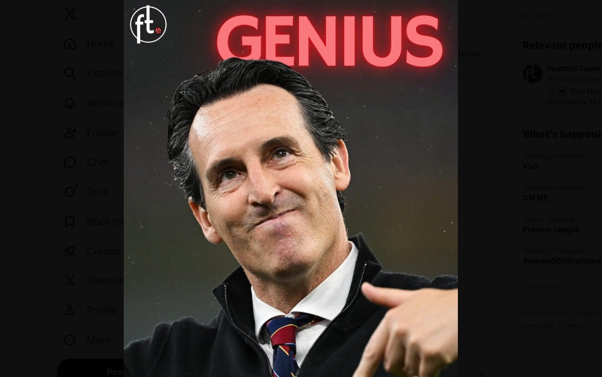 Antrenor Emeryt! Geniul lui Unai Emery a dus-o pe Aston Villa de la retrogradare la Champions League