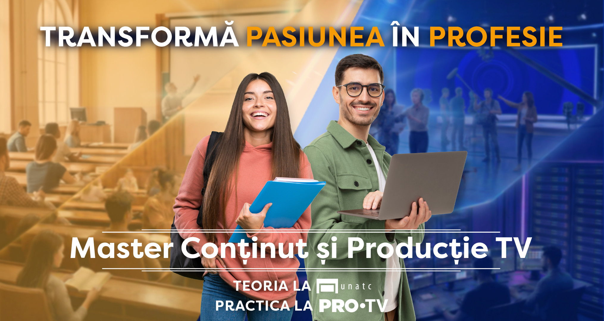 PRO TV și UNATC continuă Programul de Excelență dedicat viitoarei generații de profesioniști din televiziune: „Tinerii care intră în acest program nu vor finaliza doar un ciclu de învățământ, ci vor ieși cu experiență și conexiuni reale”