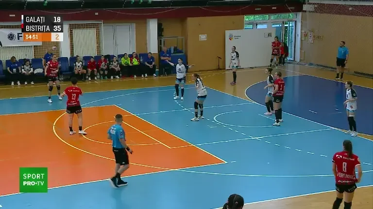 Gloria Bistrița - CSM Galați 38-21 (23 mai 2026)