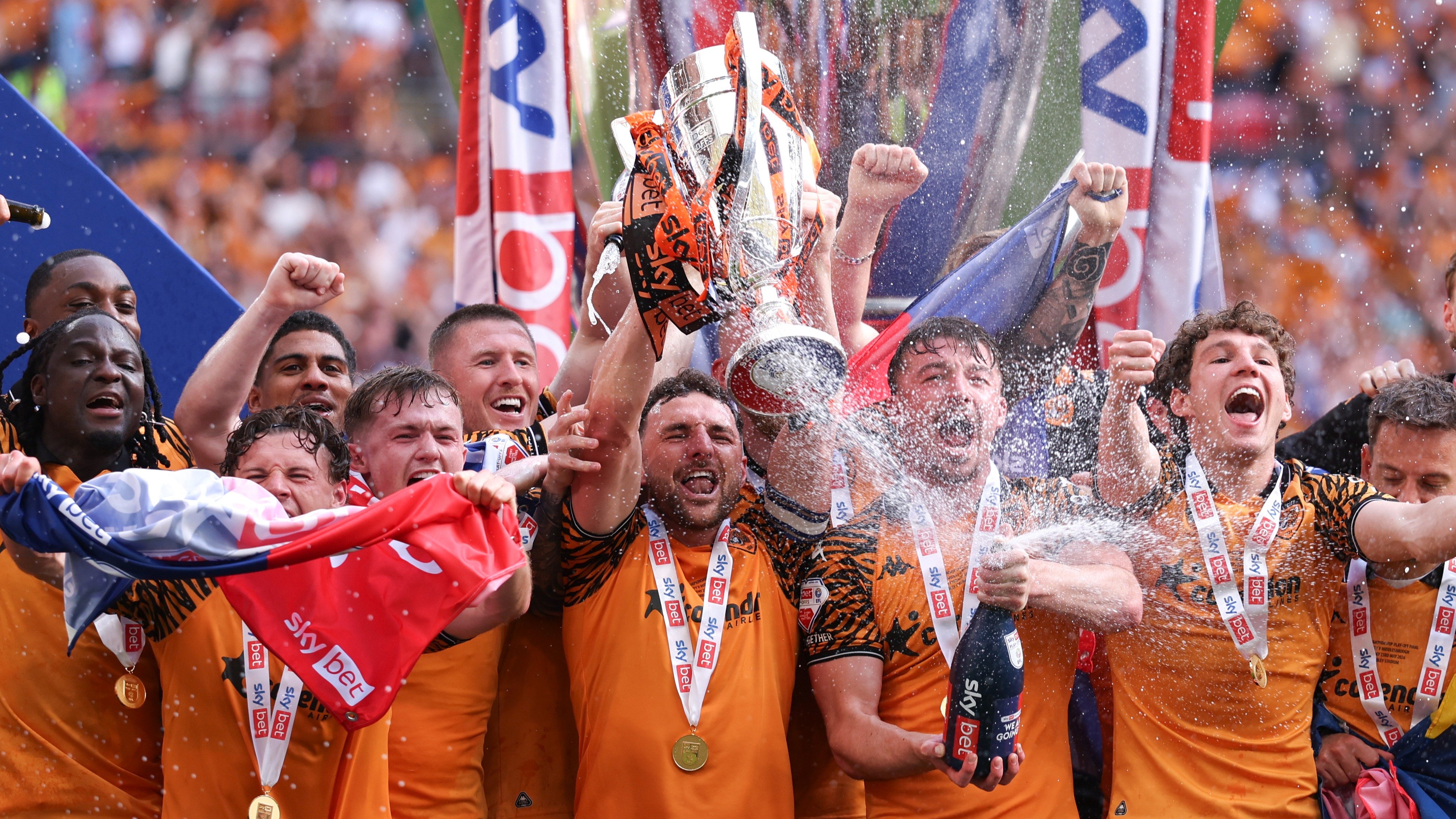 Promovare demențială! Au bătut în minutul 90+4 și vor juca în Premier League! Imaginile bucuriei, fabuloase