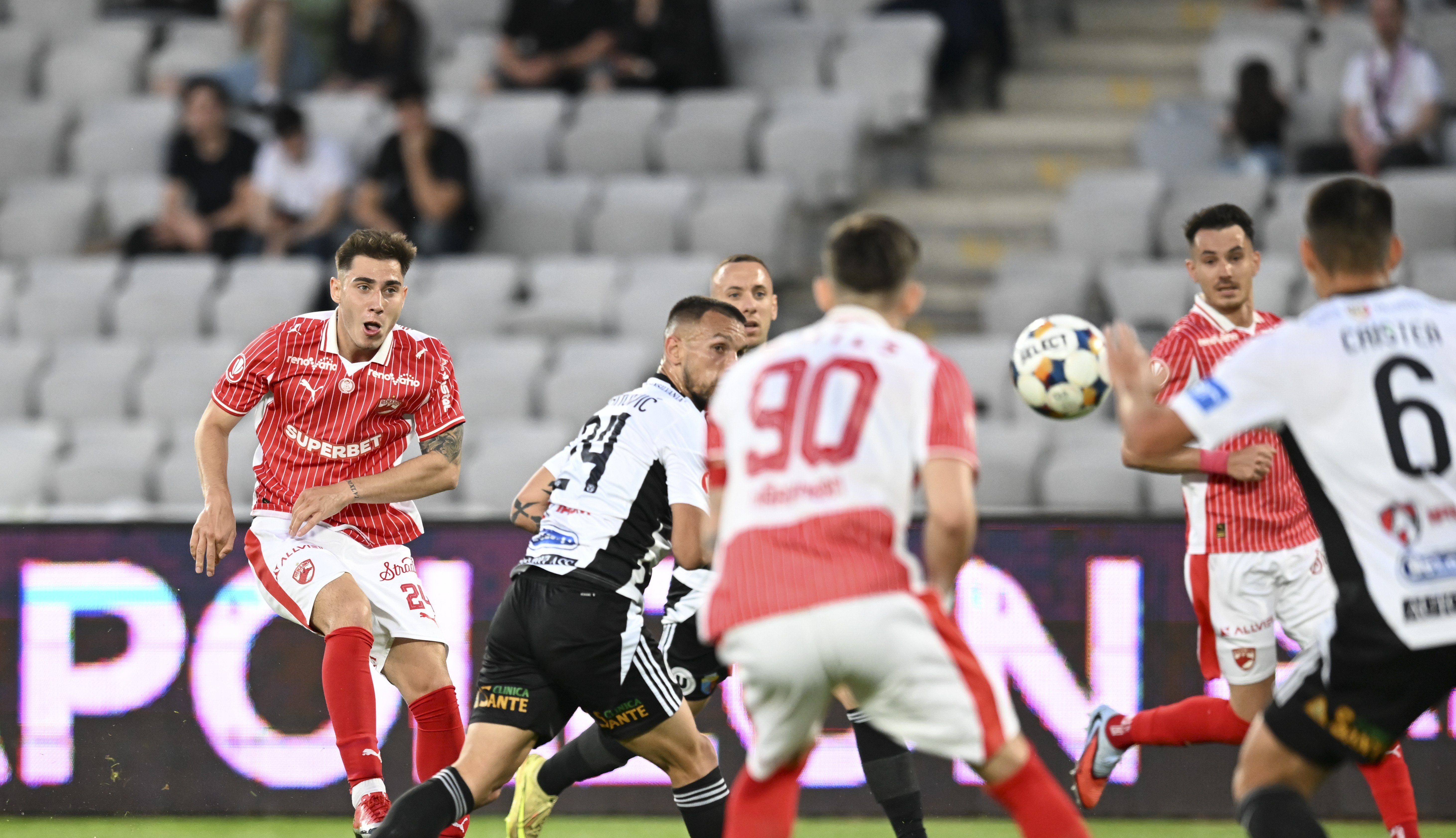 ”U” Cluj - Dinamo 1-1 | Remiză între „frați” în ultima etapă de play-off