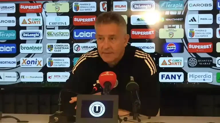 Cristiano Bergodi, conferință după U Cluj - Dinamo 1-1 (23 mai 2026)