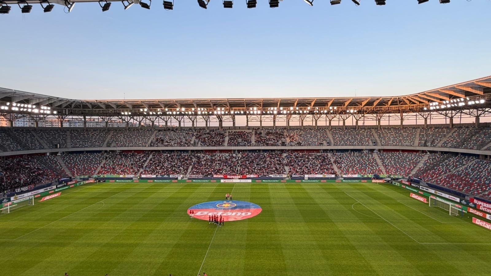 Cum arată tribunele din Ghencea la FCSB - FC Botoșani, ”semifinala” barajului pentru Conference League