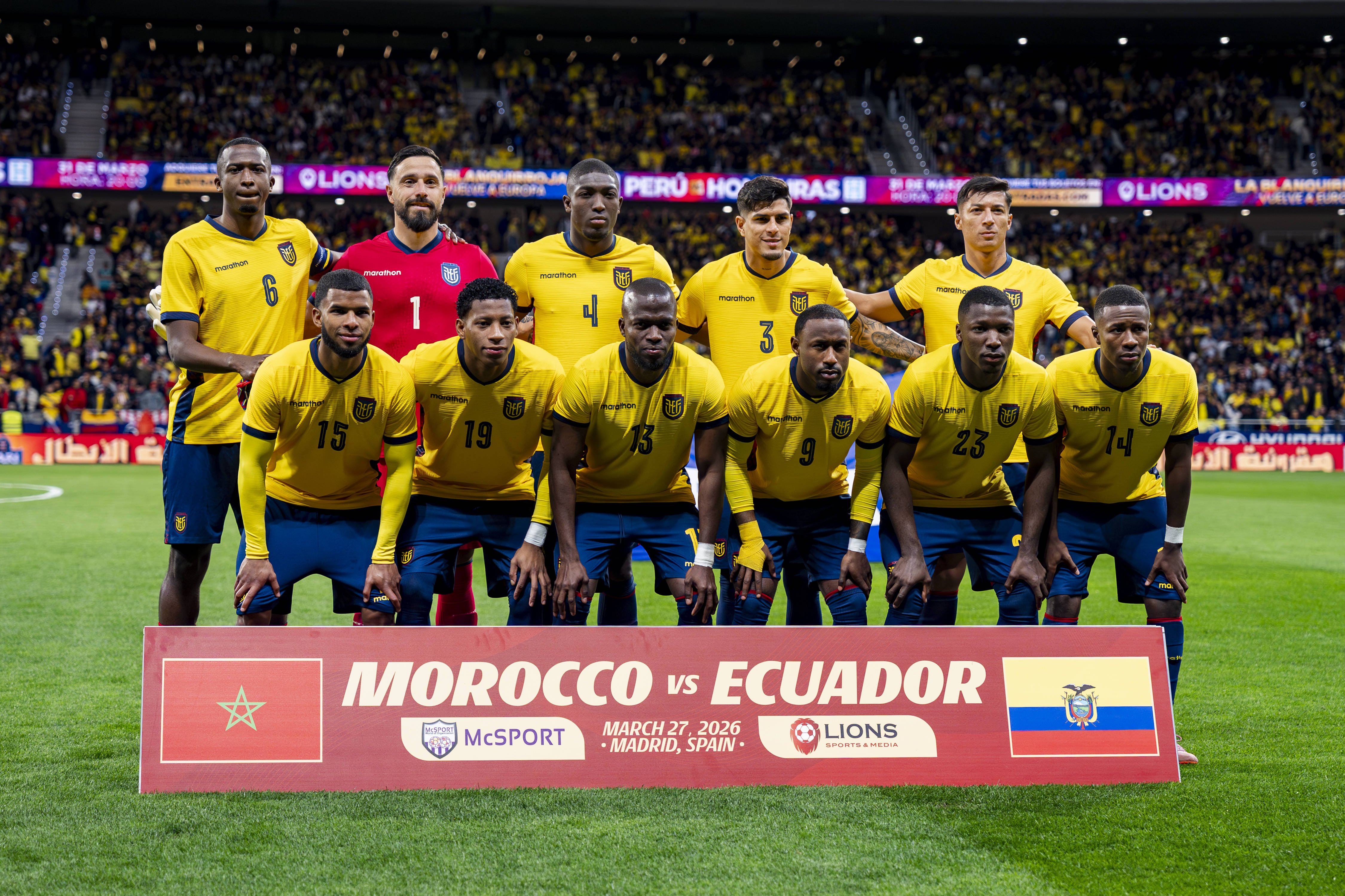 Ecuador, cu doi fotbaliști care vor disputa finala Champions League, a anunțat lotul preliminar pentru Mondial