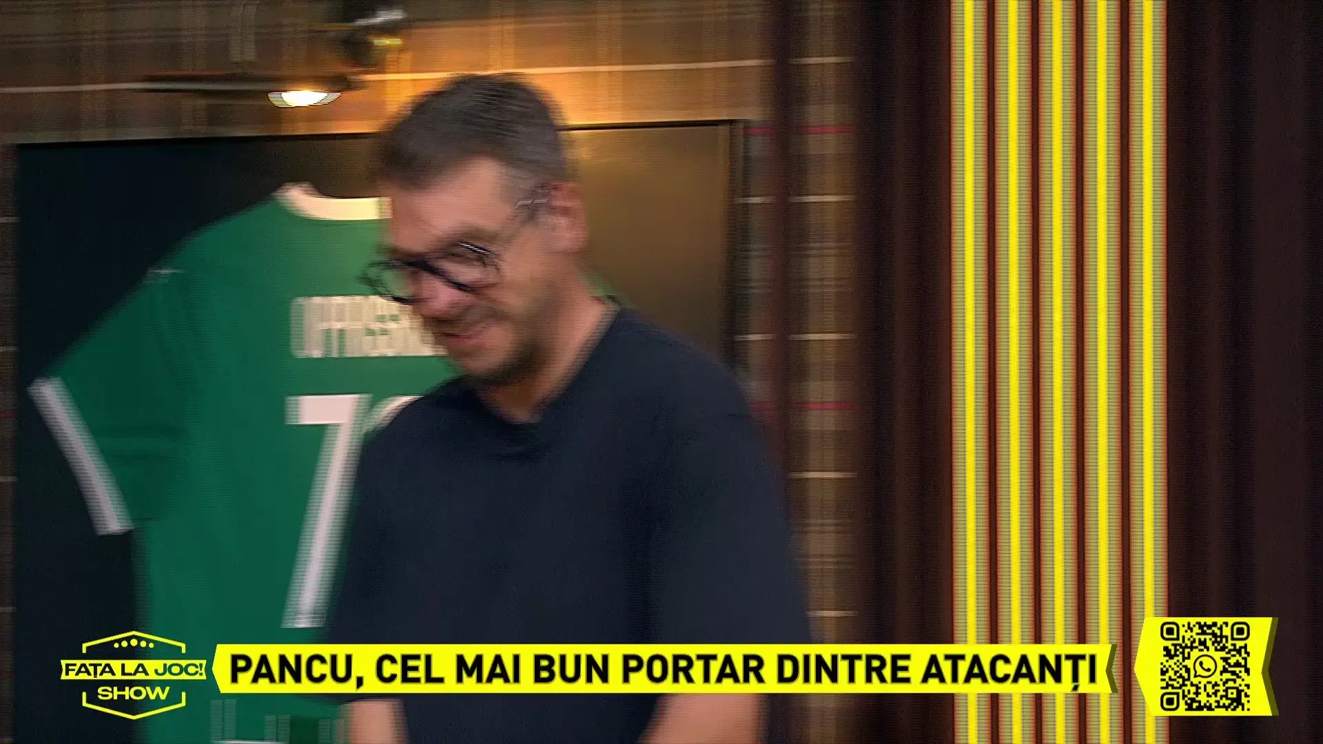 Daniel Pancu a refăcut un episod memorabil în emisiunea Fața la Joc (Pro TV și VOYO)