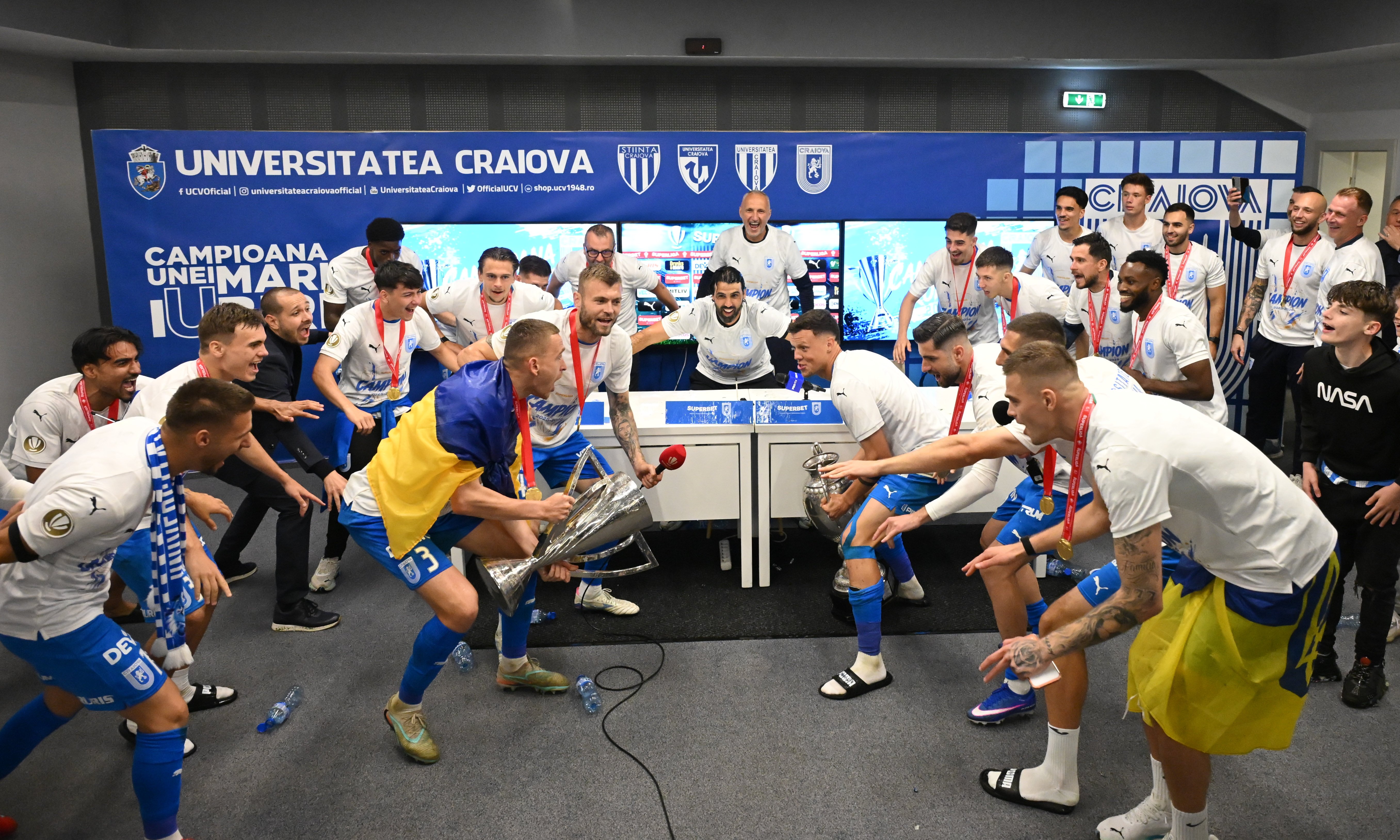 OUT! Universitatea Craiova își ia adio de la un fotbalist din vară