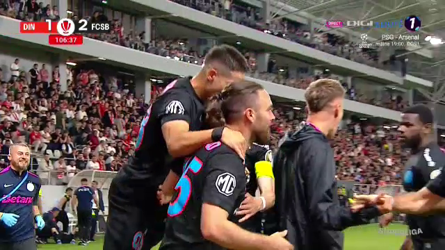 GOOOOL! Ofri Arad a ridicat stadionul în picioare cu golul marcat contra lui Dinamo