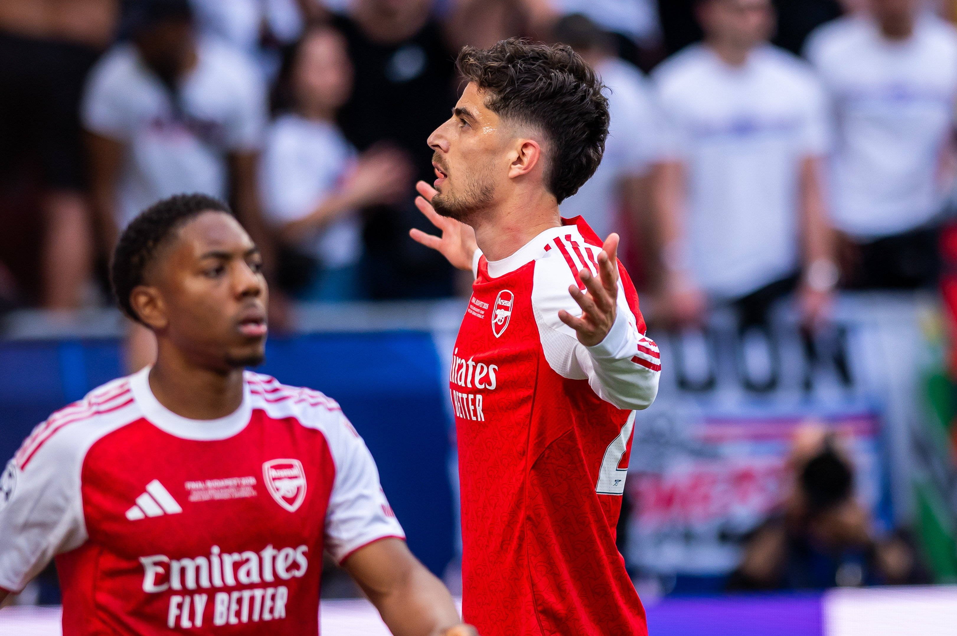 Kai Havertz, direct în istoria UCL după ce a deschis scorul în finala PSG - Arsenal