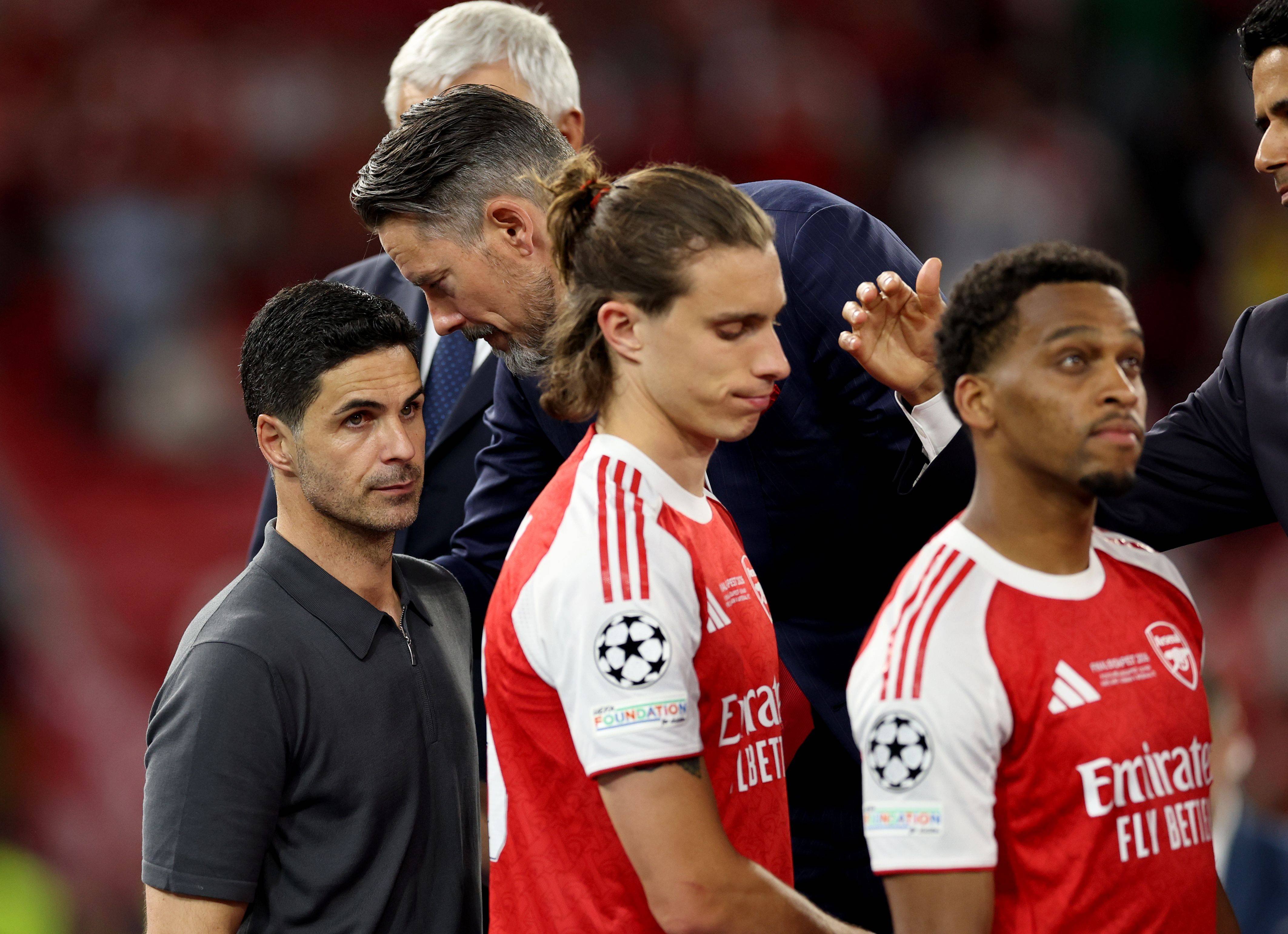 Mikel Arteta a pus tunurile pe arbitraj după finala Champions League: ”Ar putea fi ușor un penalty!”