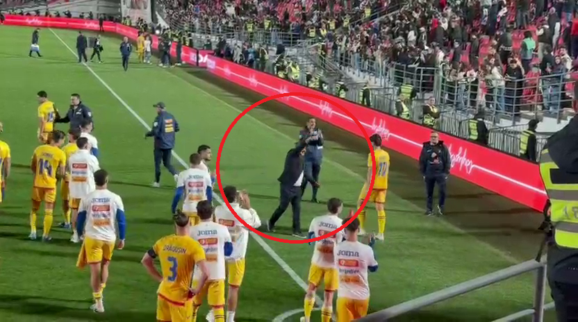 Ce nu s-a văzut la TV. Gestul făcut de Gică Hagi după Georgia - România