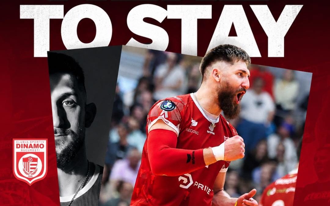 MVP-ul lui Dinamo și-a prelungit contractul! ”Mulțumesc lui Dinamo că m-a ales”