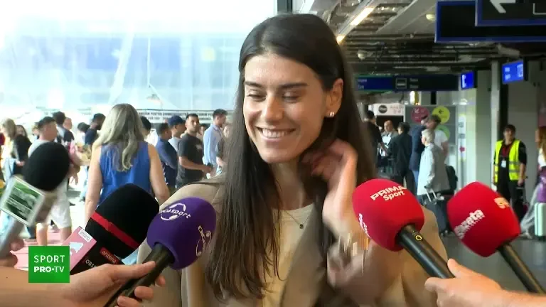 Sorana Cîrstea, declarații la aeroport după Roland Garros (03.06.2026)