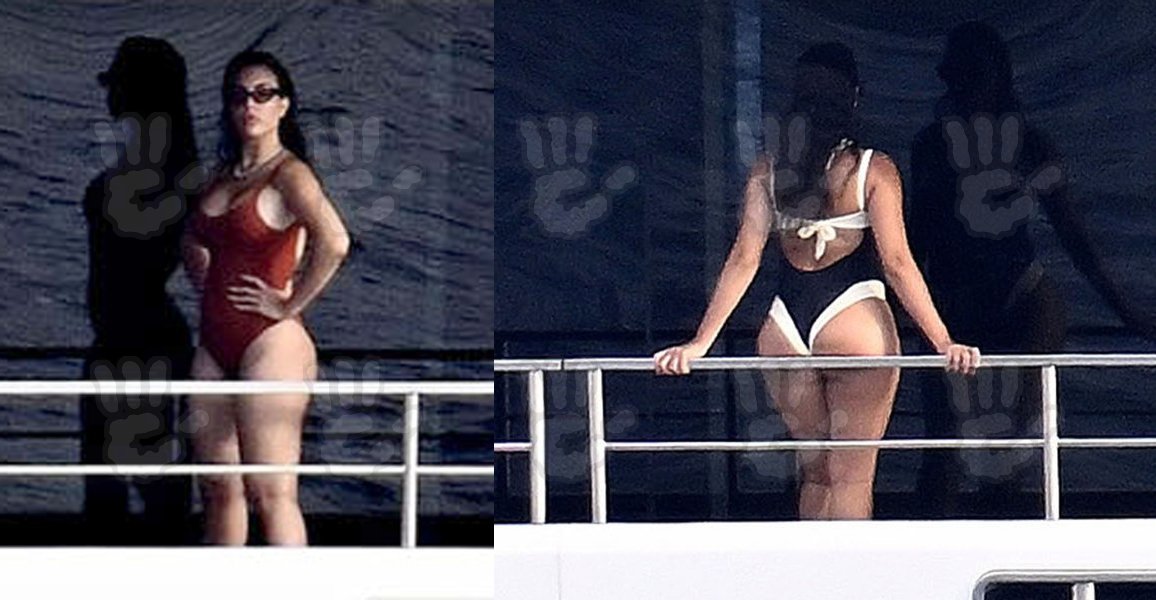 Georgina Rodriguez în costume de baie, ședință foto incendiară pe iaht!