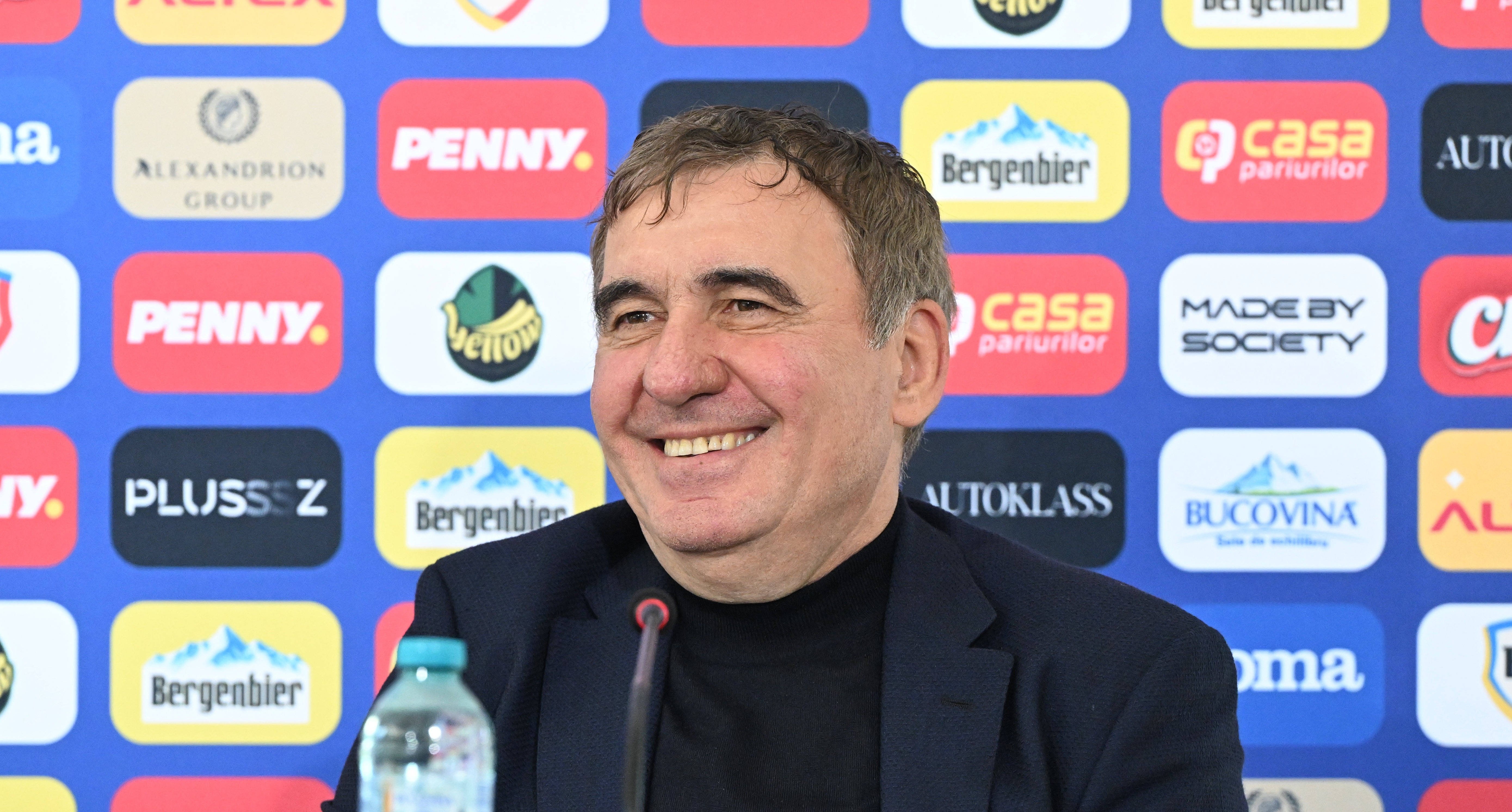 Asul din mâneca lui Gică Hagi la echipa națională