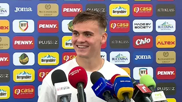 David Matei, declarații după România - Țara Galilor 2-1 (06.06.2026)