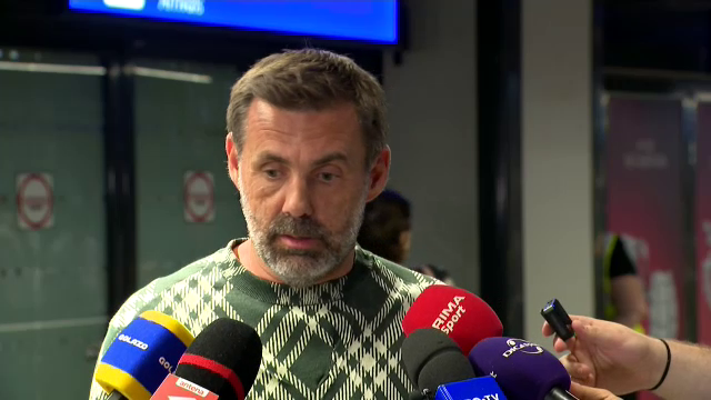 Zeljko Kopic, emoționant la aeroport: ”Când am venit aici, nu era nimeni! Acum, e plin de jurnaliști. E o vorbă în România”
