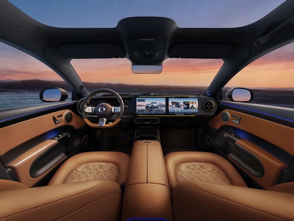 Nu, nu e BMW! Primul sedan Smart impresionează. Cât costă + în cât timp prinde 100 km/h