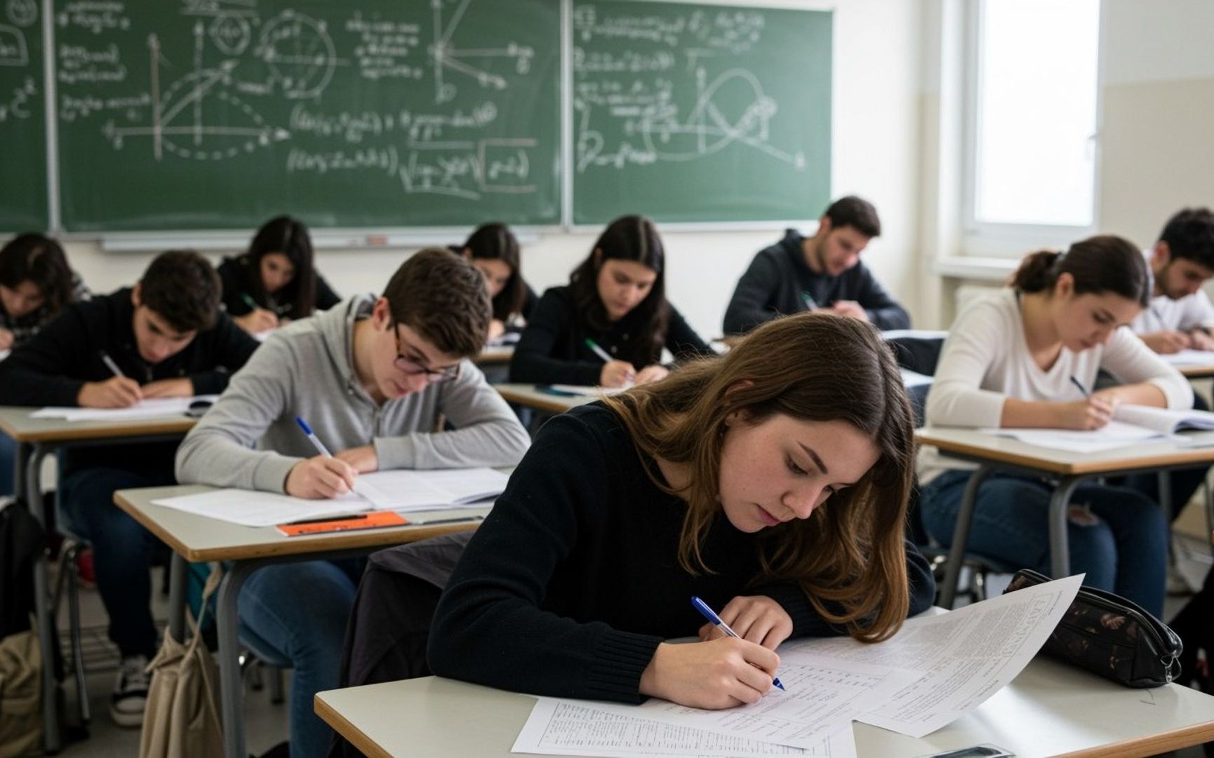 Un elev din Hunedoara a fost eliminat din examenul de bacalaureat, după ce a primit o atenționare de furtună