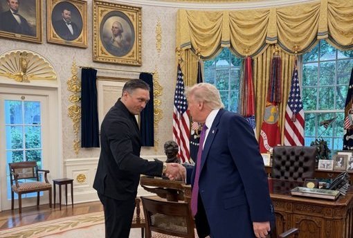 Ucraineanul Oleksandr Usyk s-a întâlnit cu Trump la Casa Albă