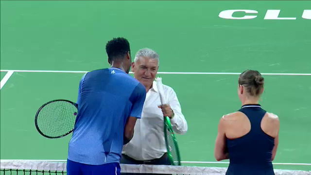 Moment de senzație la retragerea Simonei Halep. Stere Halep a făcut spectacol împotriva lui Gael Monfils