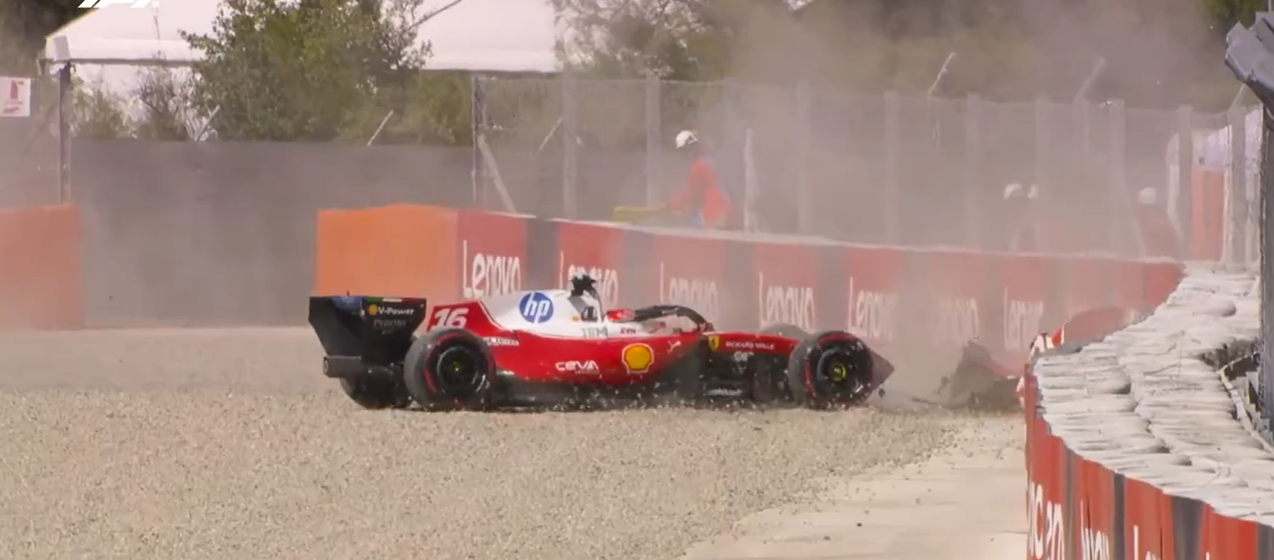 Leclerc, devastat după ce a făcut din nou praf monopostul Ferrari: "Mi-e rușine"