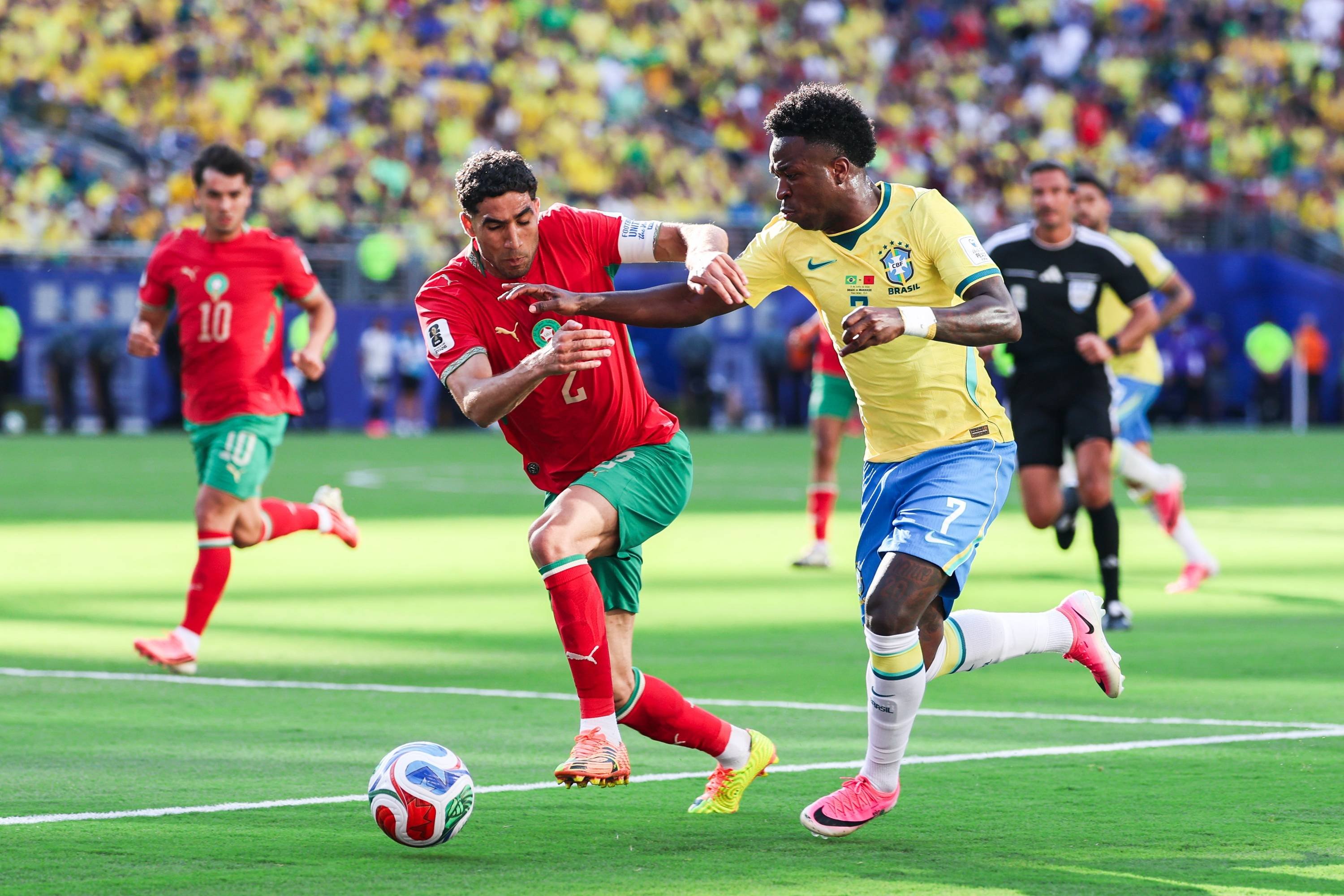Brazilia - Maroc 0-1, acum pe Sport.ro | New Jersey găzduiește al șaselea meci de la CM 2026