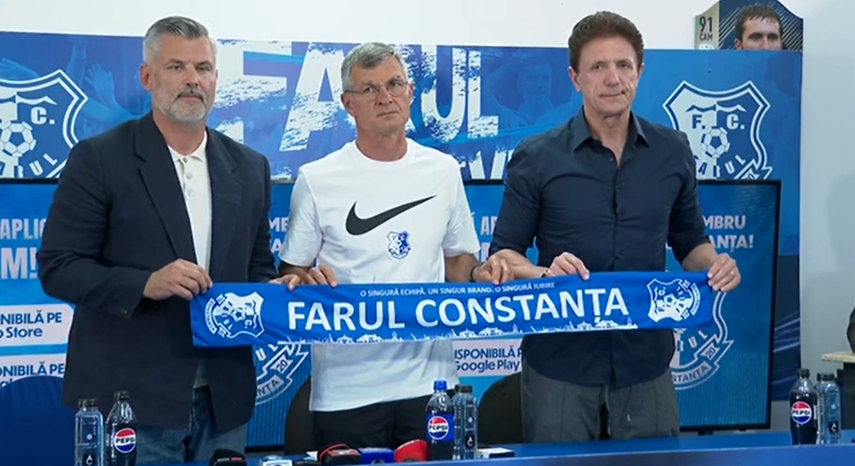 Ioan Ovidiu Sabău, prezentat la Farul Constanța! Gică Popescu i-a stabilit un obiectiv îndrăzneț