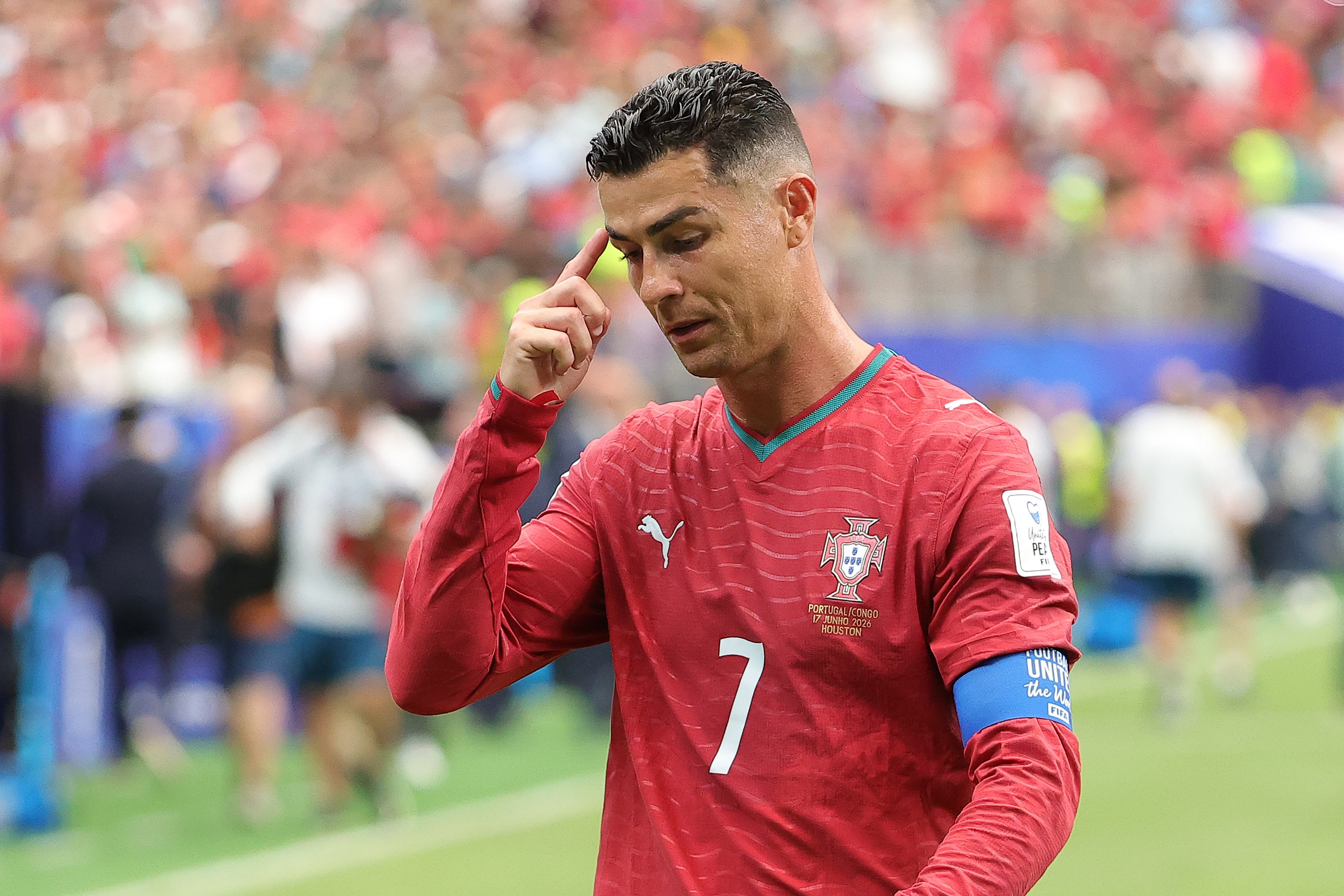 Reacția lui Cristiano Ronaldo după Portugalia - RD Congo