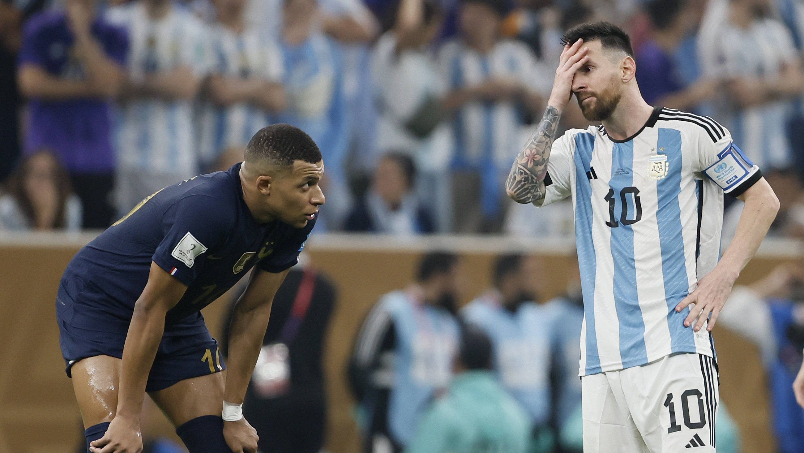 Ce le-a spus Kylian Mbappe americanilor despre Lionel Messi: ”Sunt mereu în urma lui!”