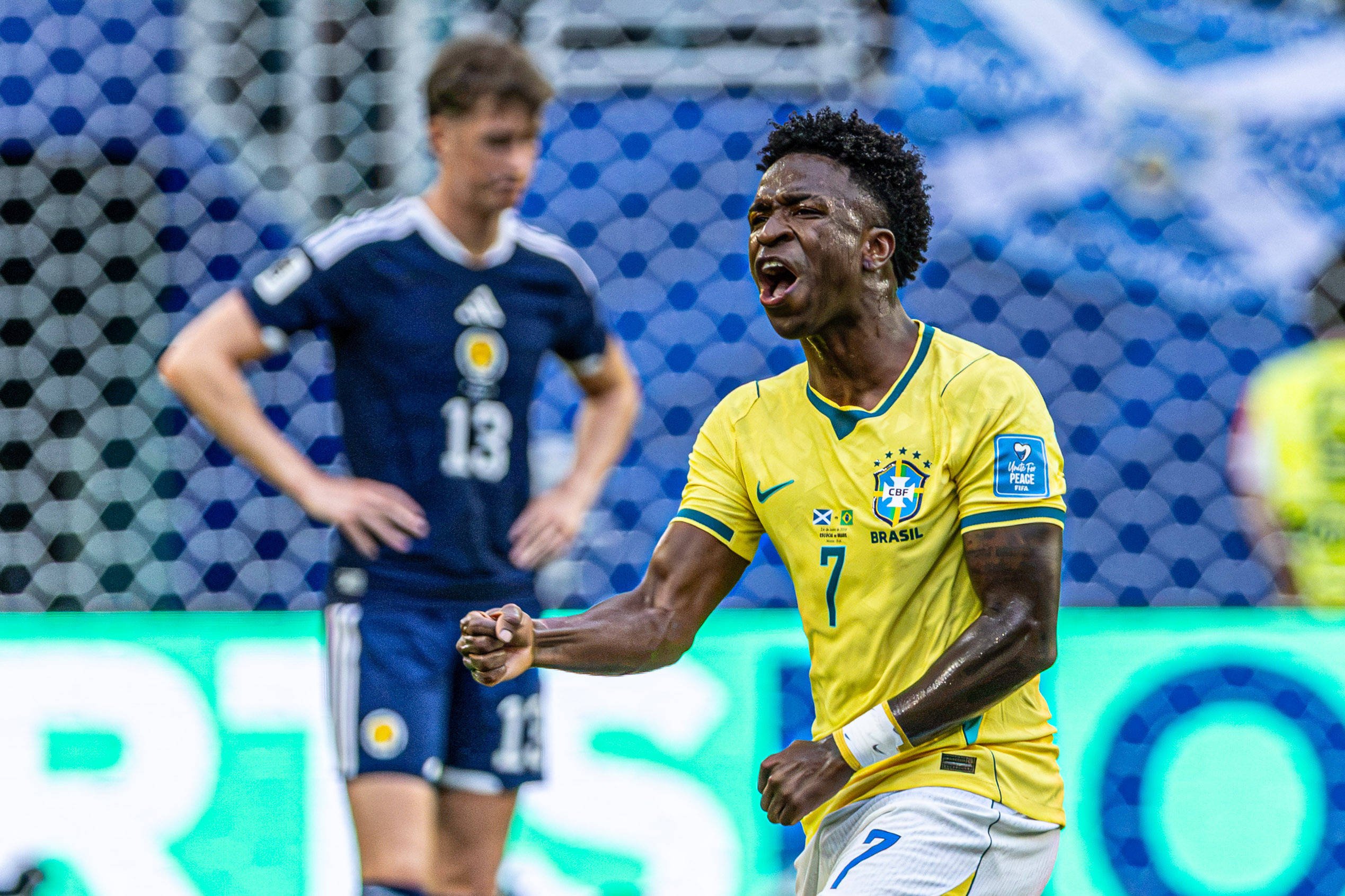 Brazilia s-a distrat cu Scoția și a câștigat Grupa C! Vinicius a reușit dubla