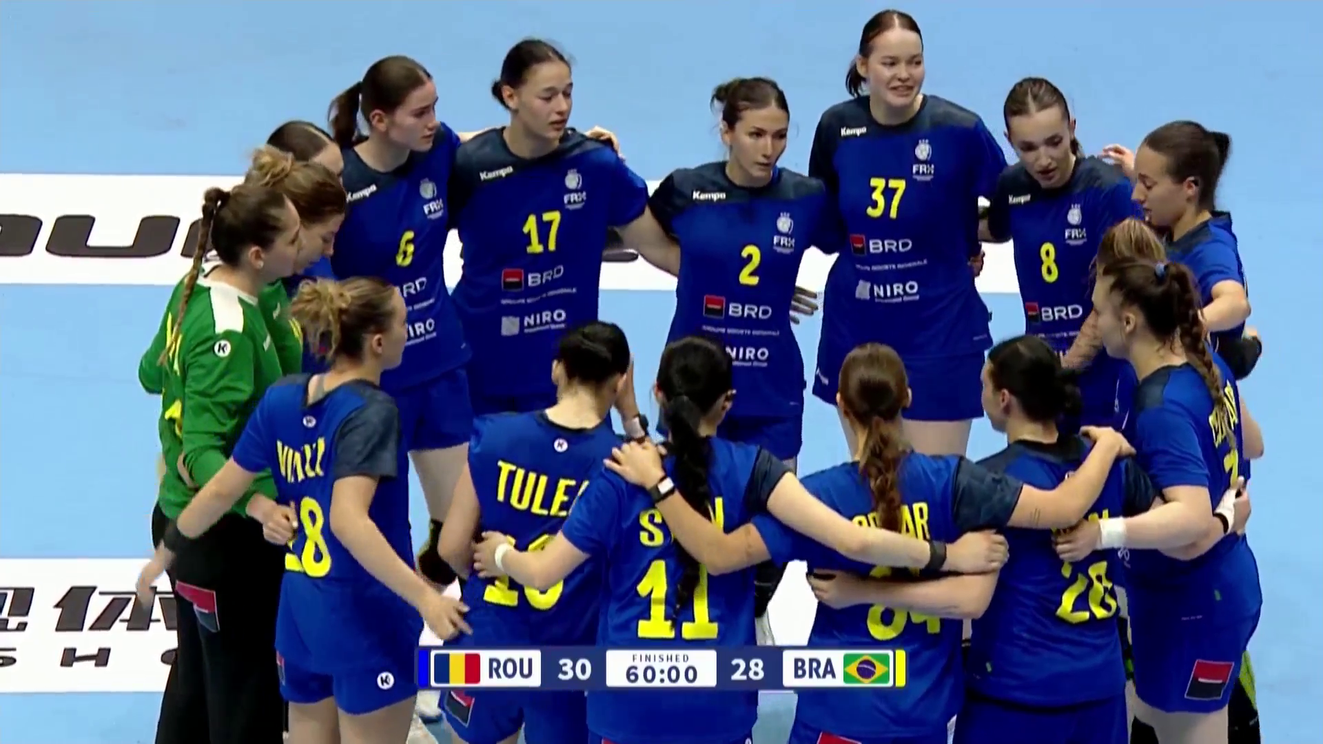 România - Brazilia 30-28, la Campionatul Mondial de handbal feminin U20. Victorie cu emoții uriașe, suntem în Main Round!
