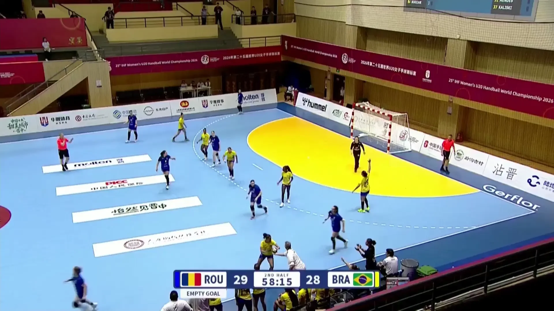 România - Brazilia 30-28, la Campionatul Mondial de handbal feminin U20 (VOYO)