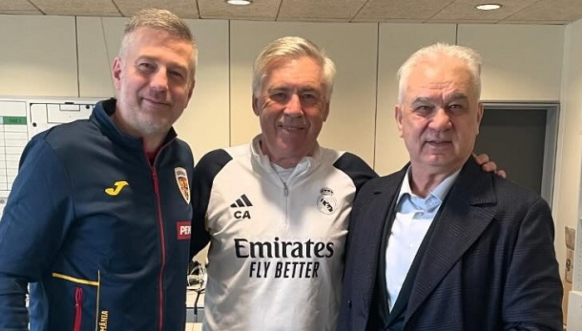Edi Iordănescu s-a întâlnit cu Carlo Ancelotti și a rămas cu gura căscată: „Primul antrenor care mi-a spus asta!”