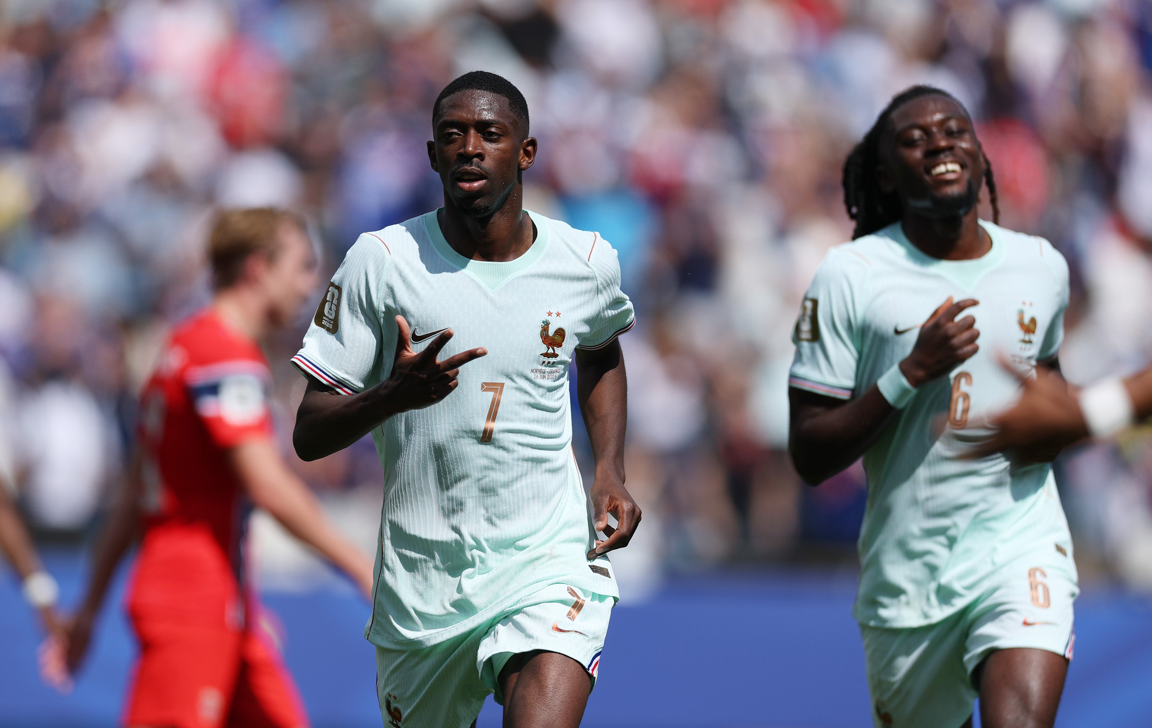 Norvegia - Franța 1-3, ACUM. E ziua lui Dembele: Balonul de Aur face tripla!