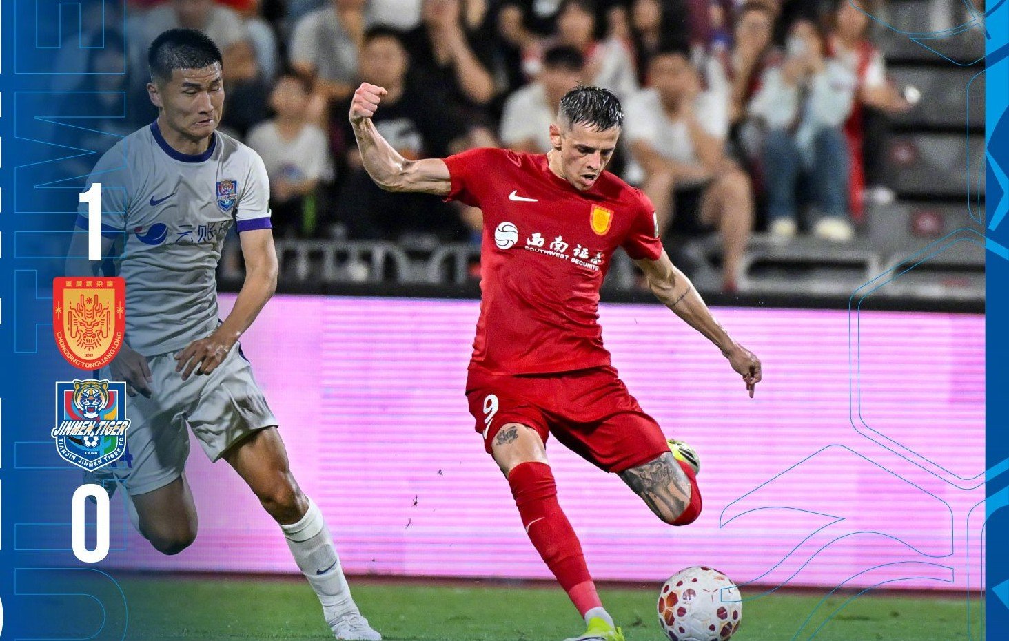 Un fotbalist român face spectacol în China! Gol de 3 puncte astăzi și MVP în lupta pentru titlu