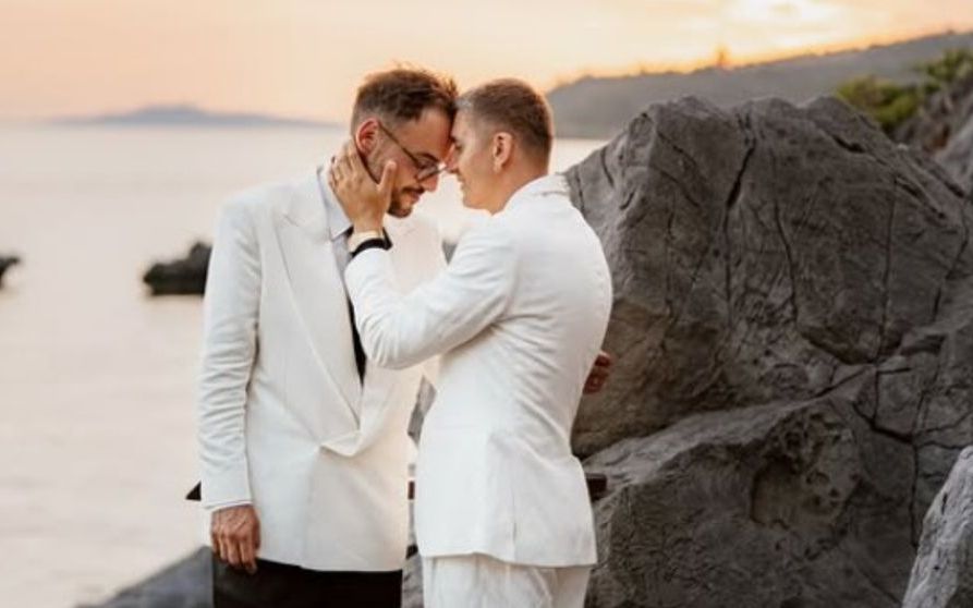 Max Raileanu și George Popescu și-au unit destinele în Grecia. Imagini spectaculoase de la ceremonie