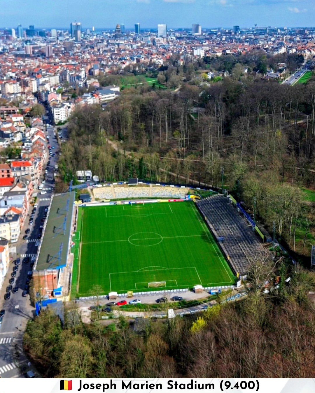 Joseph marien stadium 9400 opened 14 september 1919 at rusgbrussels albert ca