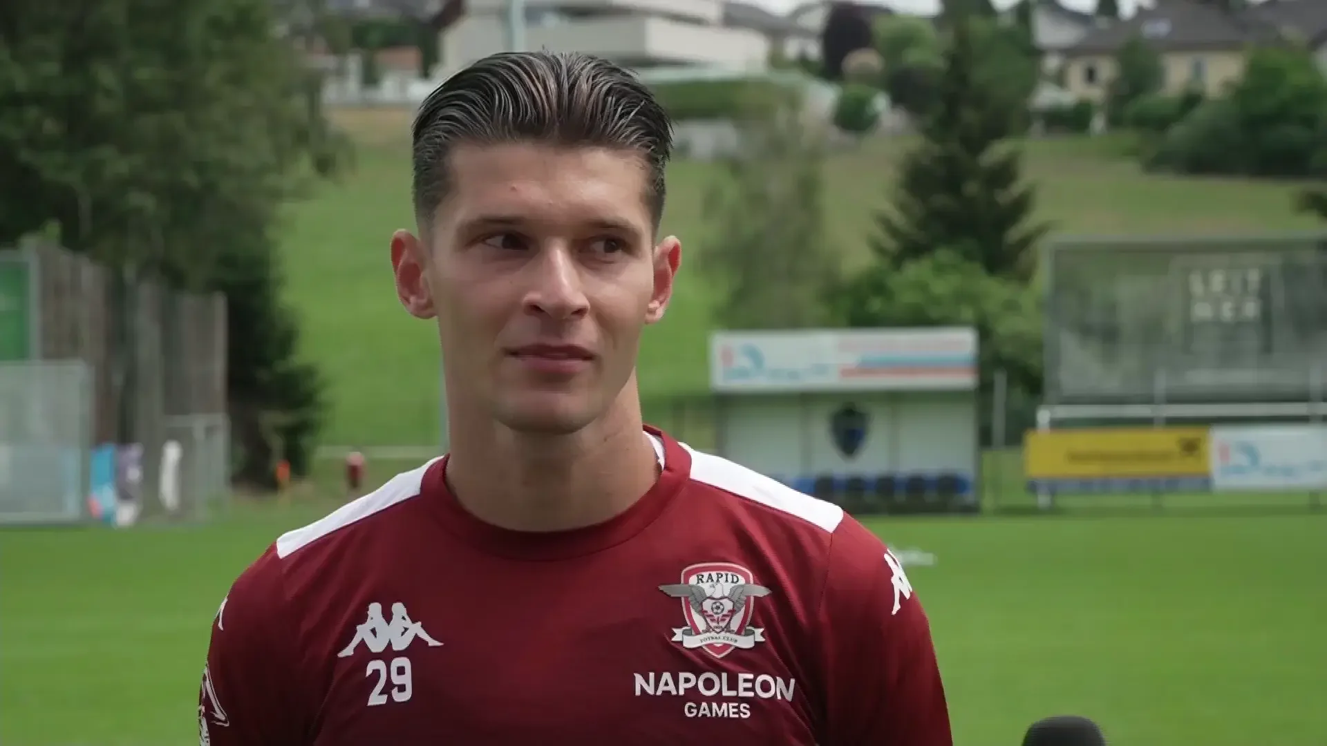 Interviu Alex Dobre în cantonamentul din Austria al celor de la Rapid