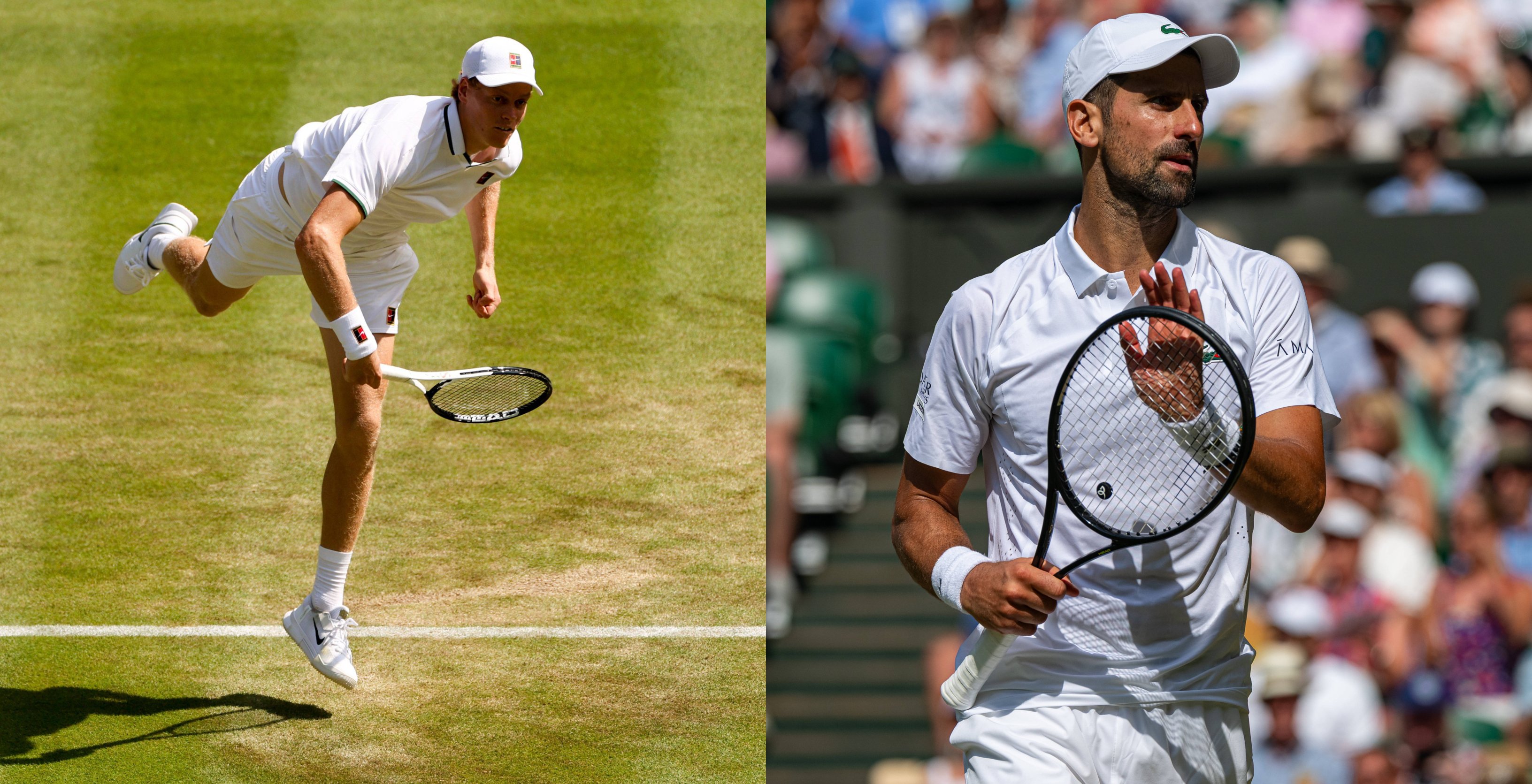 Sinner şi Djokovic, spectacol la Wimbledon: sârbul l-a egalat pe Roger Federer