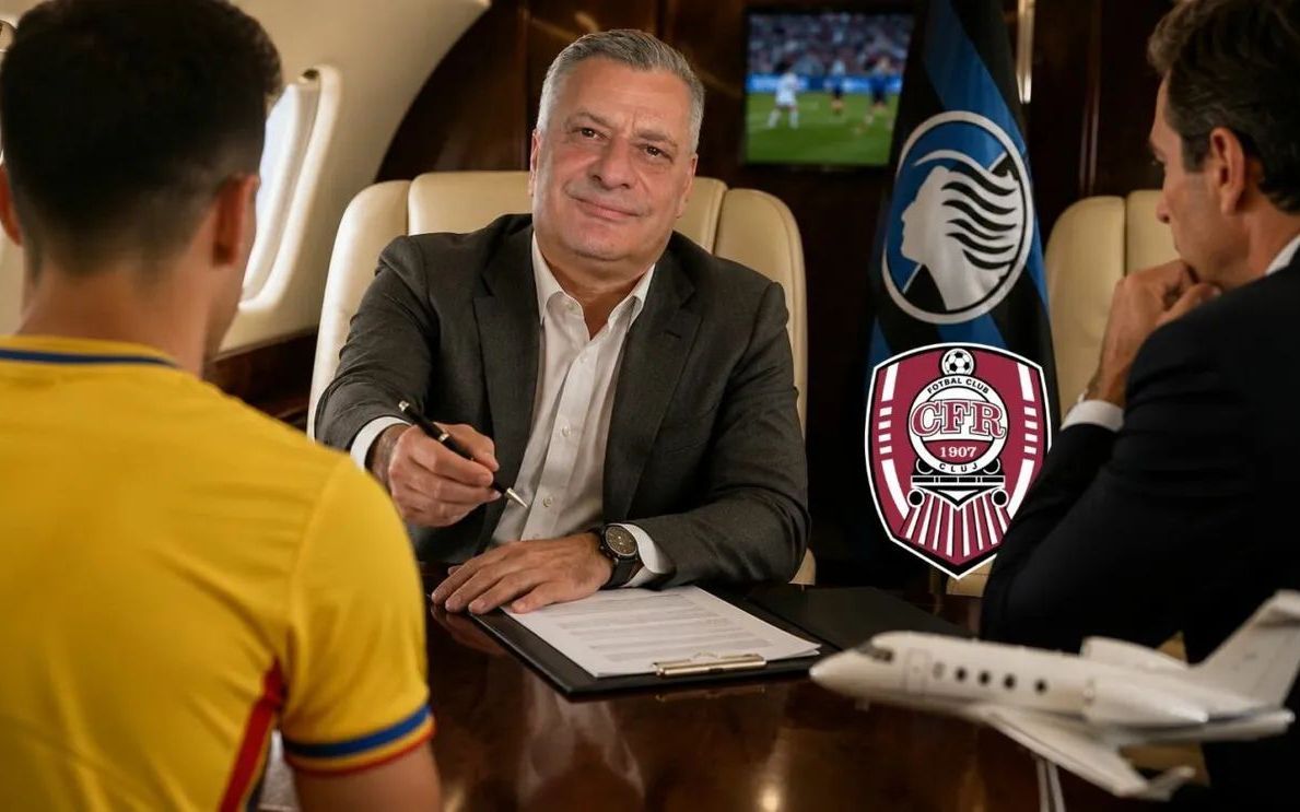 Neluțu Varga se luptă cu Atalanta pentru atacantul roman. Ce salariu vrea să-i ofere CFR Cluj