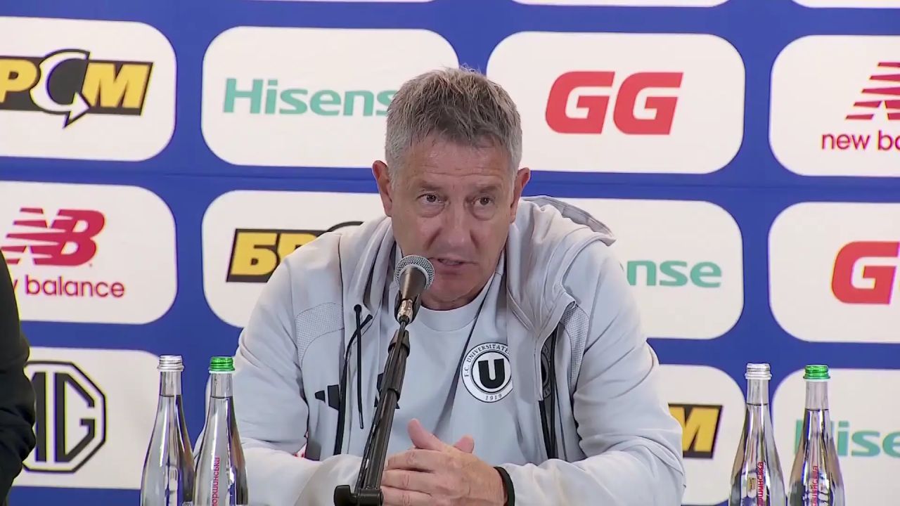 Învins în Bănie, Bergodi se gândește deja la Europa: „Ar fi o minune să trecem de Dinamo Kiev!
