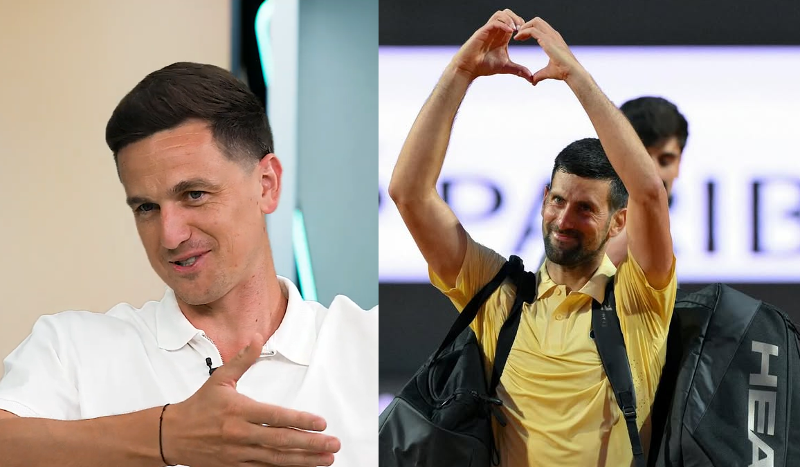 Ce i-a spus Djokovic în limba română lui Gardoș. Tenismenul l-a ”cucerit” pe fostul internațional: ”Am făcut imediat legătura”