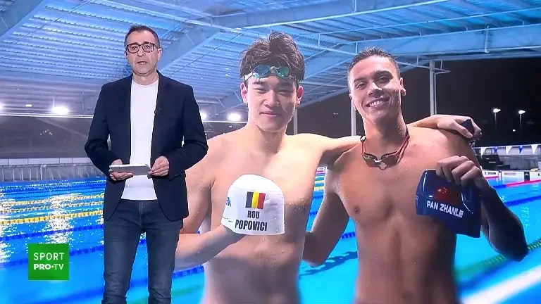 Cel mai mare rival al lui Popovici a venit la București să se antreneze cu campionul român