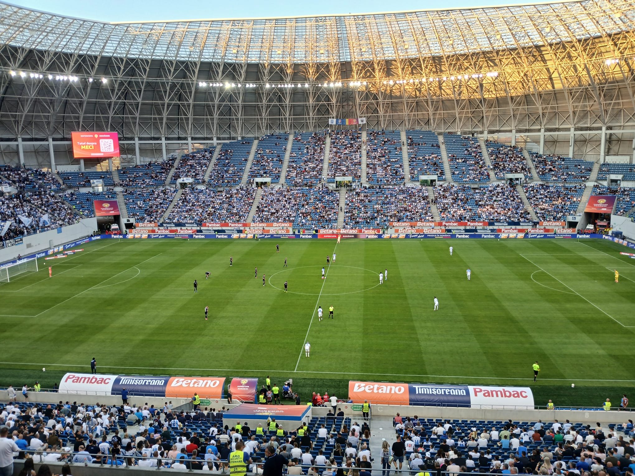 Universitatea Craiova - „U” Cluj 0-0, Supercupa României 2026, acum pe ”Ion Oblemenco”! Ratare mare pentru oaspeți