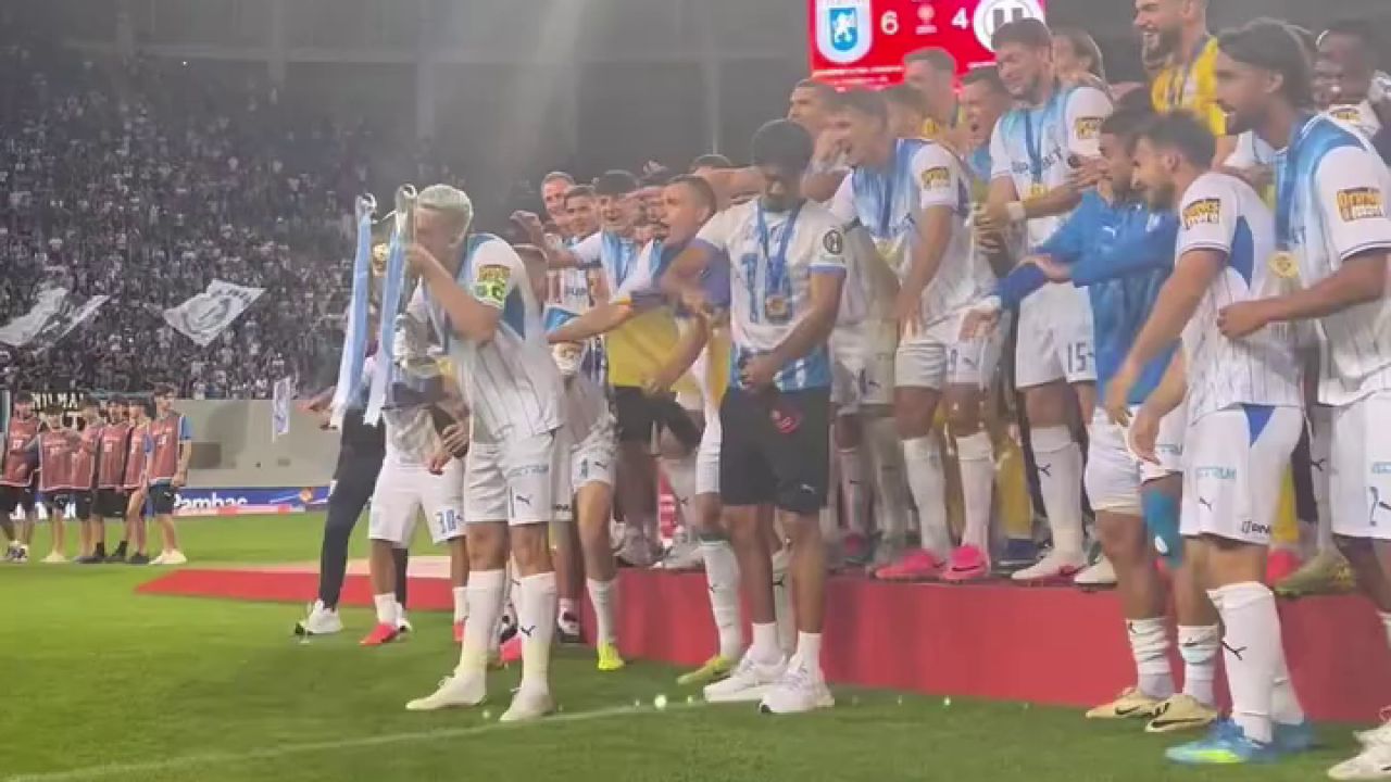 Fiesta în Bănie! Cum au sărbătorit oltenii câștigarea Supercupei