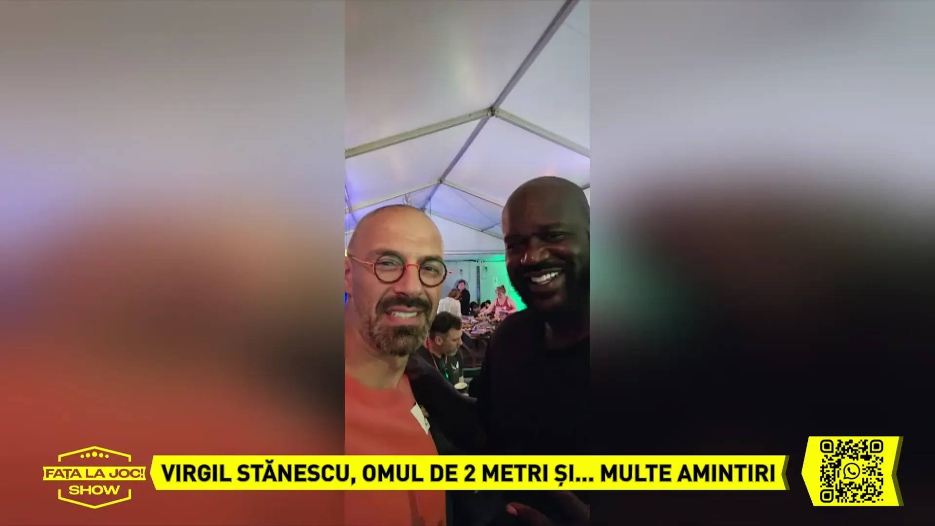 Virgil Stănescu: "M-am urcat cu Shaquille O'Neal pe scenă" | Fața la Joc!